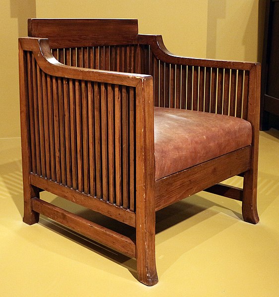 File:Frank lloyd wright, sedia spindle cube, 1902-06.jpg