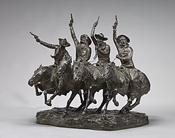 Off the Range (Coming Through the Rye), model 1902, cast 1903,National Gallery of Art
