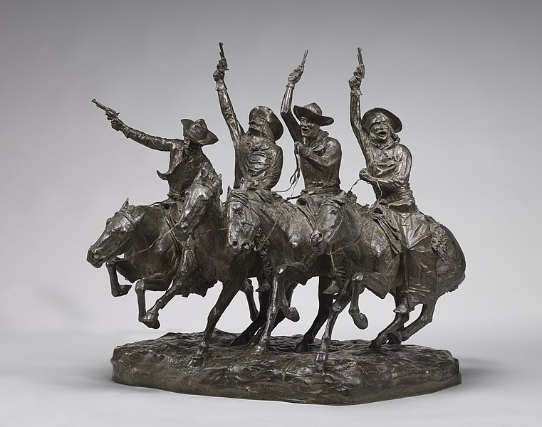 File:Frederic Remington, Off the Range (Coming Through the Rye), model 1902, cast 1903, NGA 166488.jpg