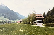 Gstaad International School, mid-1980s, front view. GIS front view.jpg
