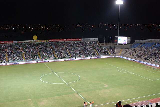 Host stadium in Nicosia