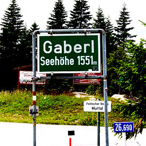 Gaberl Pass