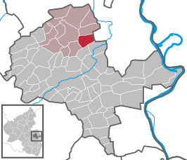 Kaart van Gabsheim