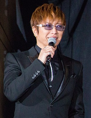 <span class="mw-page-title-main">Gackt</span> Japanese musician, singer-songwriter and actor (born 1973)