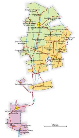 <span class="mw-page-title-main">COVID-19 pandemic in Gagauzia</span> Ongoing COVID-19 viral pandemic in Gagauzia