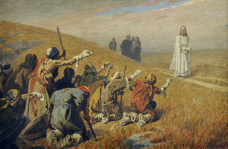 800px-Gebhard_Fugel_Christus_und_die_Aussätzigen_c1920.jpg (800×523)