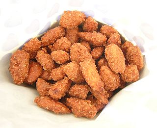 <span class="mw-page-title-main">Candied almonds</span>