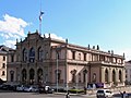 Place de Neuve 4, Genève. Le conservatoire de musique. Vue depuis la place de Neuve.