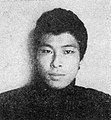 George Akiyama op 1 december 1967 (Foto: 旺文社　撮影者不明) overleden op 12 mei 2020