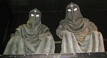 The Gods of Ragnarok, on display at a Doctor Who exhibition. Gods of Ragnorok (5481323758).jpg