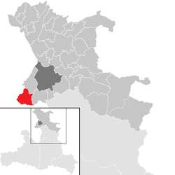 Großgmain - Carte