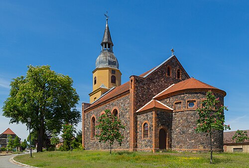 Lutheran Village Church (Dorfkirche) in Groß Leuthen