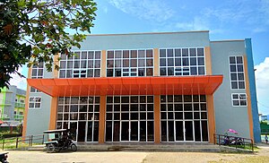 The Guiuan Gymnasium in Poblacion Ward 8