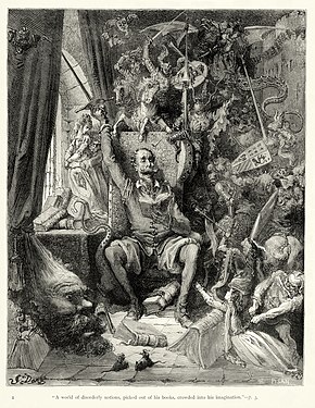 Sven Manguard created a featured portal on literature, the first portal in the competition this year. (Don Quixote shown.)