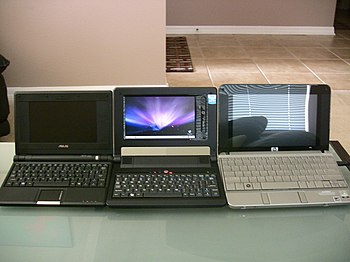 HP Mini-Note 2133, Asus Eee PC 701 and Everex ...