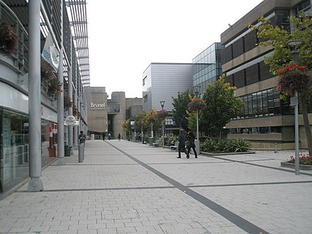 Part of the main Brunel campus