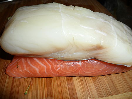 Fail:Halibut and salmon fillets.jpg