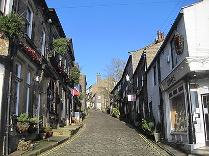 How to get to Haworth with public transport- About the place