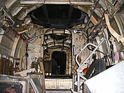 Interior de um He 111.