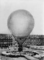 Henri Griffard balloon 1878 Paris Tuleries (courtyard)