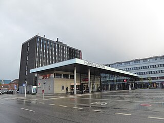 <span class="mw-page-title-main">Herning railway station</span> Railway station in Herning, Denmark