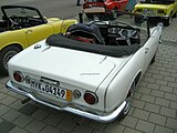 Honda S500, Rückansicht, Honda S800-Treffen 2014