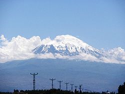 Veduta dell'Ararat da Iğdır