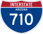 Interstate 710 markør