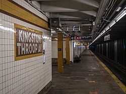 Kingston–Throop Avenues station