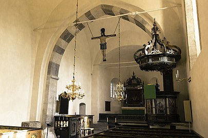 Interior da igrexa