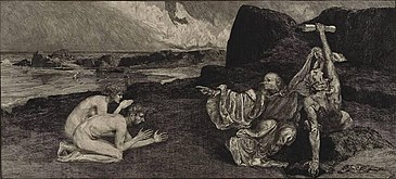 Intermezzo, from the series A Love, Opus X, no. 6 (1887), etching with engraving and aquatint, 19.1 x 42 cm., Museum of Fine Arts, Houston