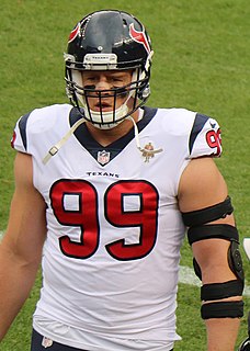 J. J. Watt American football player