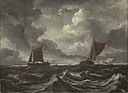 Jacob van Ruisdael - Boats on a Stormy Sea.jpg