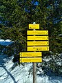 osmwiki:File:Jalon pistes à raquettes Jura 09.jpg