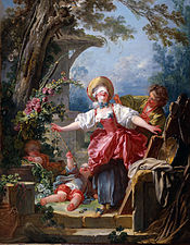 Jean-Honoré Fragonard, Le Colin-Maillard (1750-1752)
