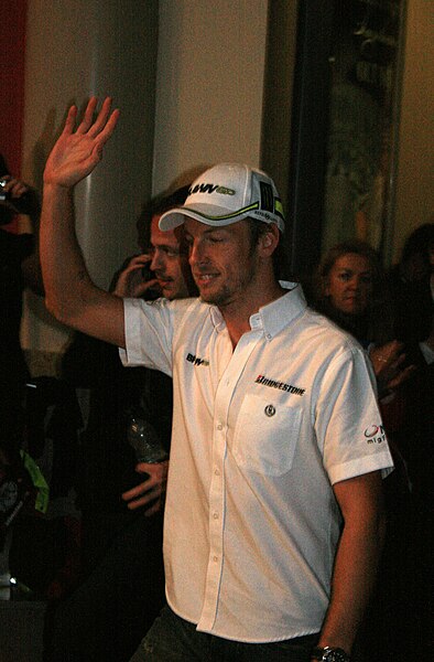 Jenson Button, the 2009 World Champion, drove for Brawn GP