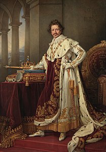 Joseph Karl Stieler - King Ludwig I of Bavaria in Coronation Regalia.jpg