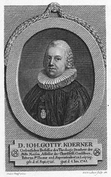 Johann Gottfried Körner