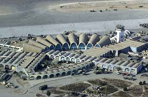 The airport was designed by American engineers in the early 1960s.