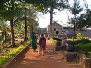 Inside St. Angelo's fort.