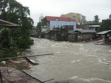 Am 26. September 2009 fiel in Metro Manila die höchste Regenmenge der Geschichte