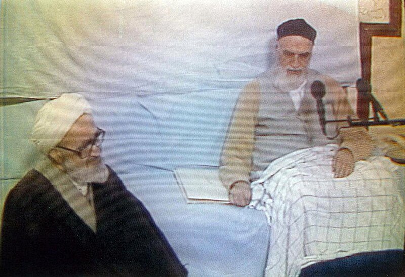 File:Khomeini and Montazeri.jpg