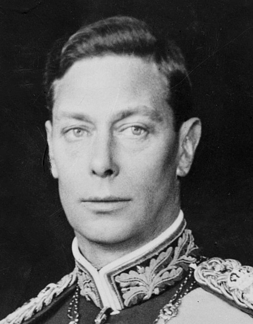 Image: King George VI LOC matpc.14736 (cleaned) (cropped)