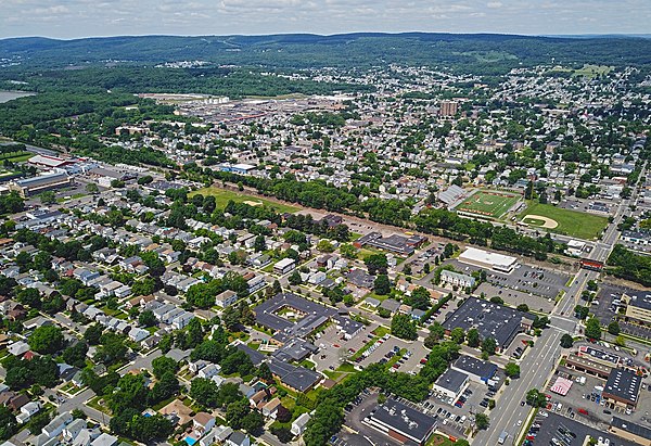 Aerial view of Kingston