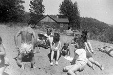 Kings Beach, Lake Tahoe, around 1945