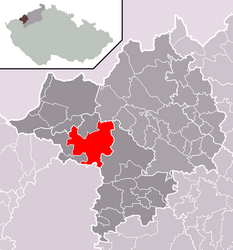 Klášterec nad Ohří - Carte