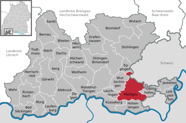 Klettgau - Localizazion