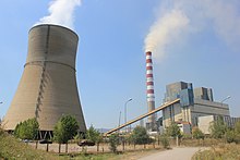 Kosovo B Power Station in Kastriot Kosovo Obilic Power Plant.JPG