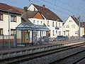 Am Bahnhof Unteröwisheim