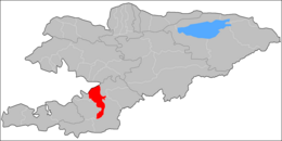 District de Kara-Suu - Localisation